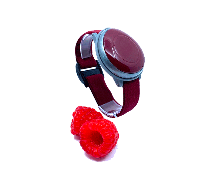bracelet-teleassistance-framboise